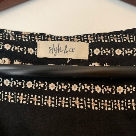 Style & Co Women’s  Boho Retreat Spring Gardens Dress - Picture 6 of 7